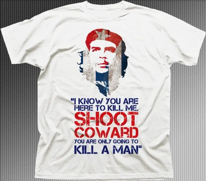 Футболка Che Guevera Revolution с принтом кубинской Фидель Кастро Гавана 2019 модная