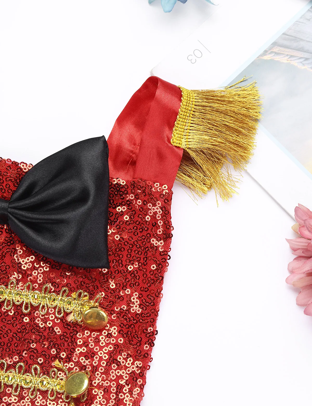 Карнавальный костюм для девочек боди с бантом и блестками вечерние костюмы на