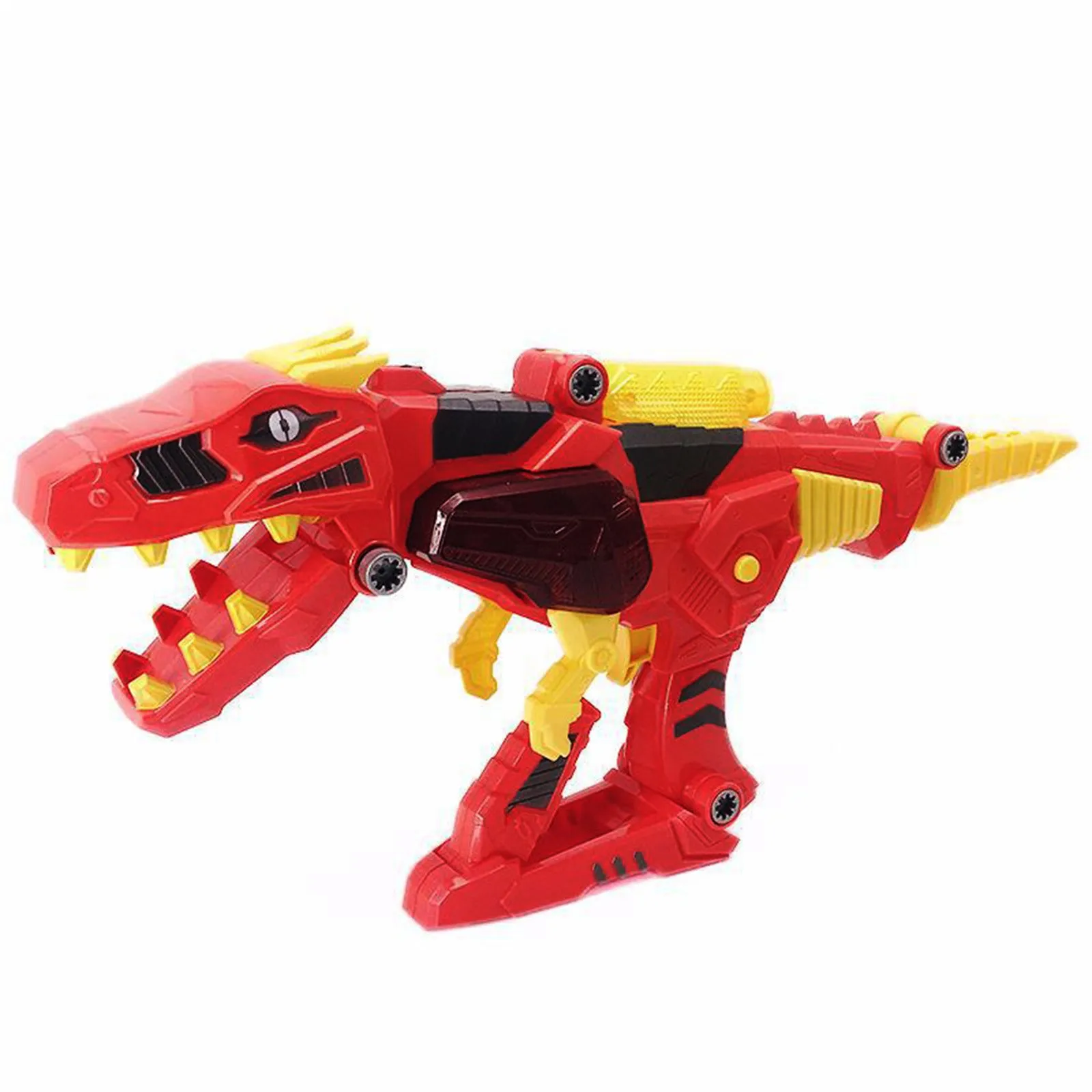 

New And Interesting Transforming Dinosaur Childrens Toy Lights Up The Sound Three-in-one Charging Transforming Entertainment Toy
