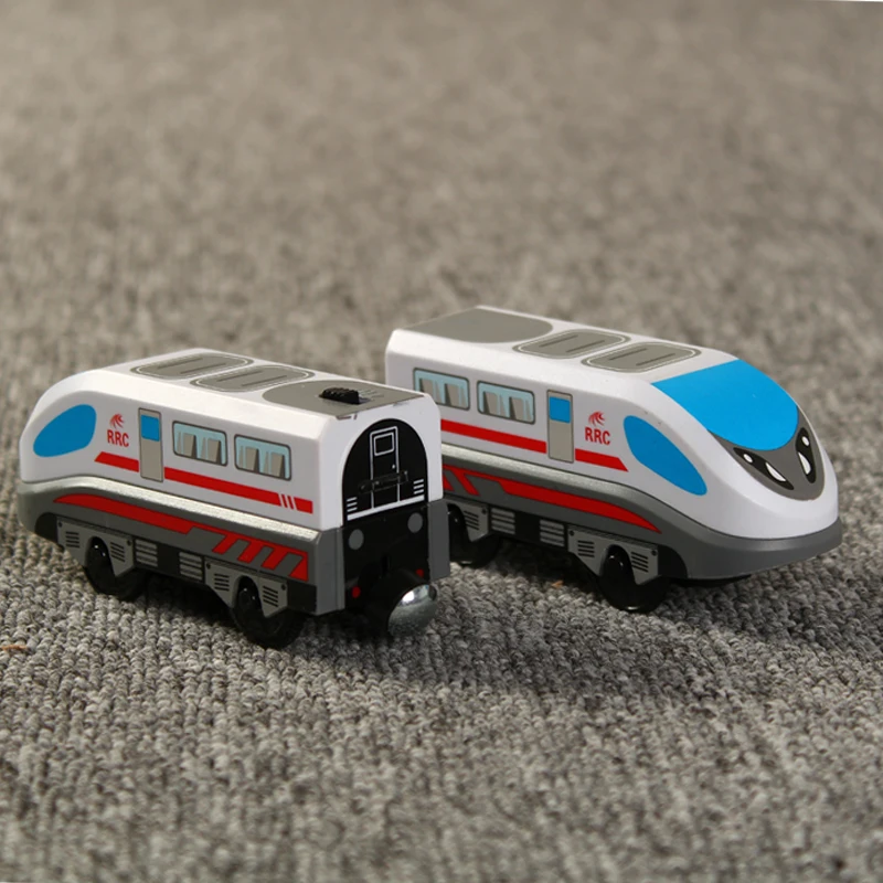 Детские игрушки для литья под давлением Магнитный слот Электрический поезд