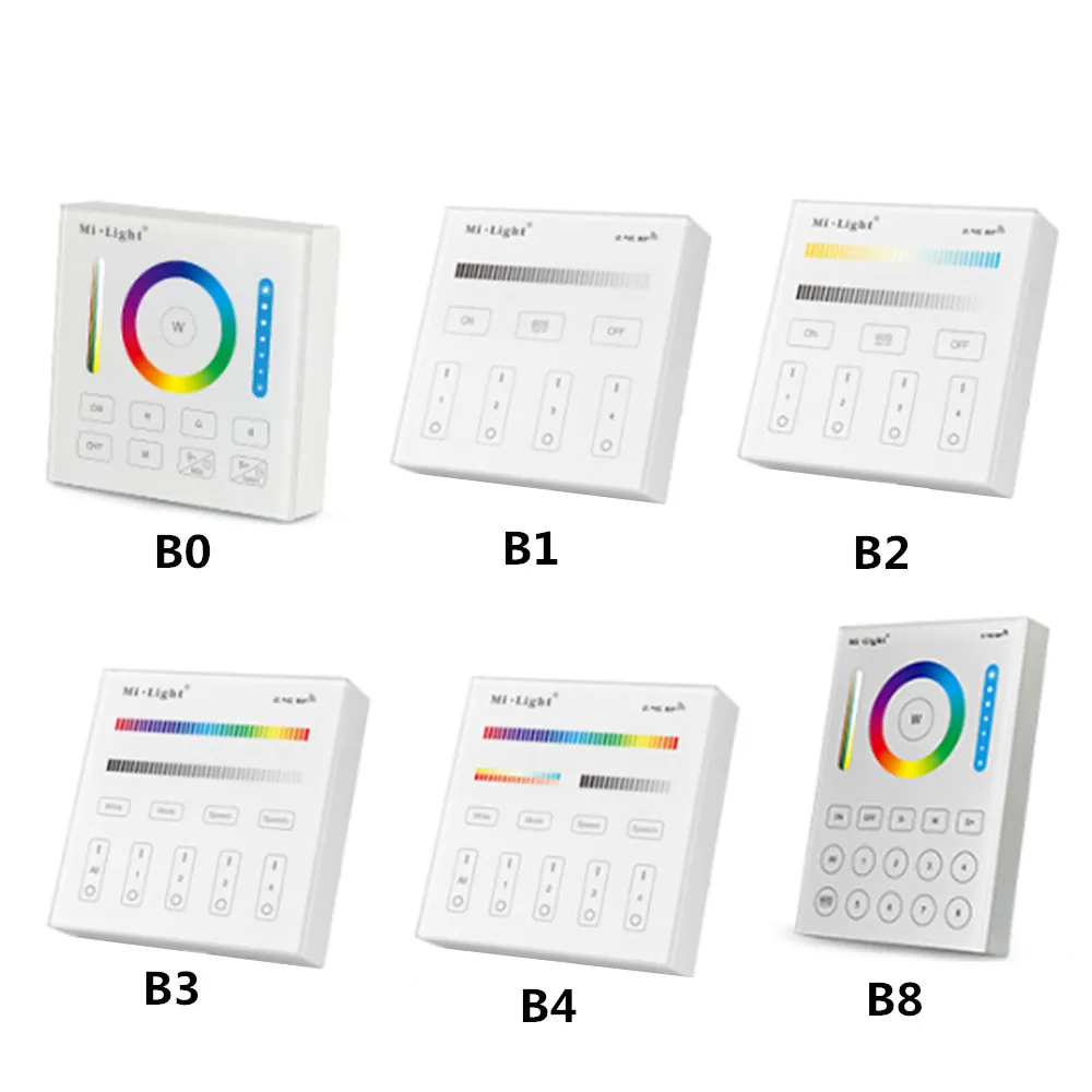 Mi светильник B0 B1 B2 B3 B4 B8 4 зонный 8 2 ГГц беспроводной Wi Fi Сенсорная панель Диммер RGBW