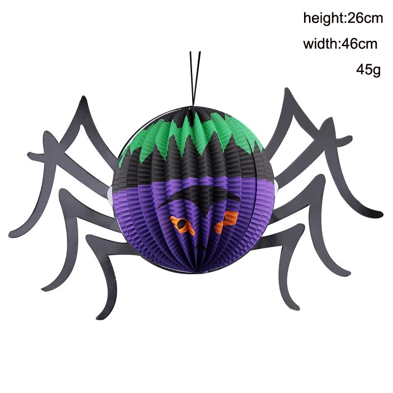 

Halloween Paper Lantern Ghost Bat Spider Hanging Props for Trees Bar DIY Accessory Ornament Party Supplies