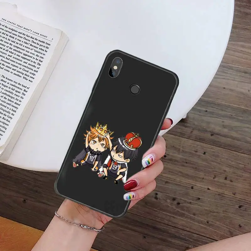 

Haikyuu Hinata attacks Anime Phone Case For Xiaomi Mi Redmi Note 7 8 9 pro 8T 9T 9S 9A 10 Lite pro