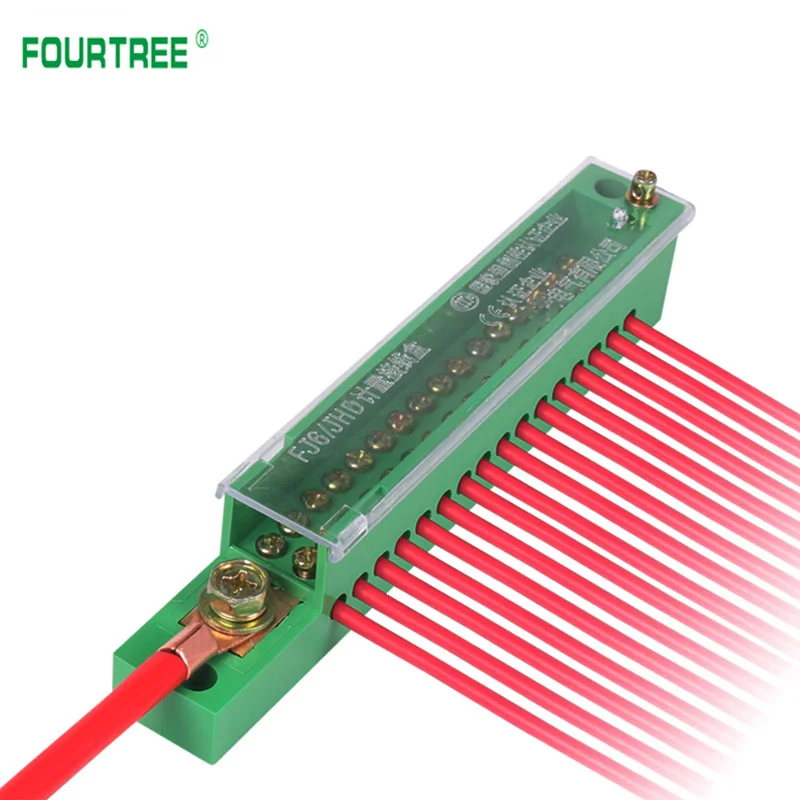 Распределительная коробка 1 шт. однополярный разветвитель вход 16 выходов