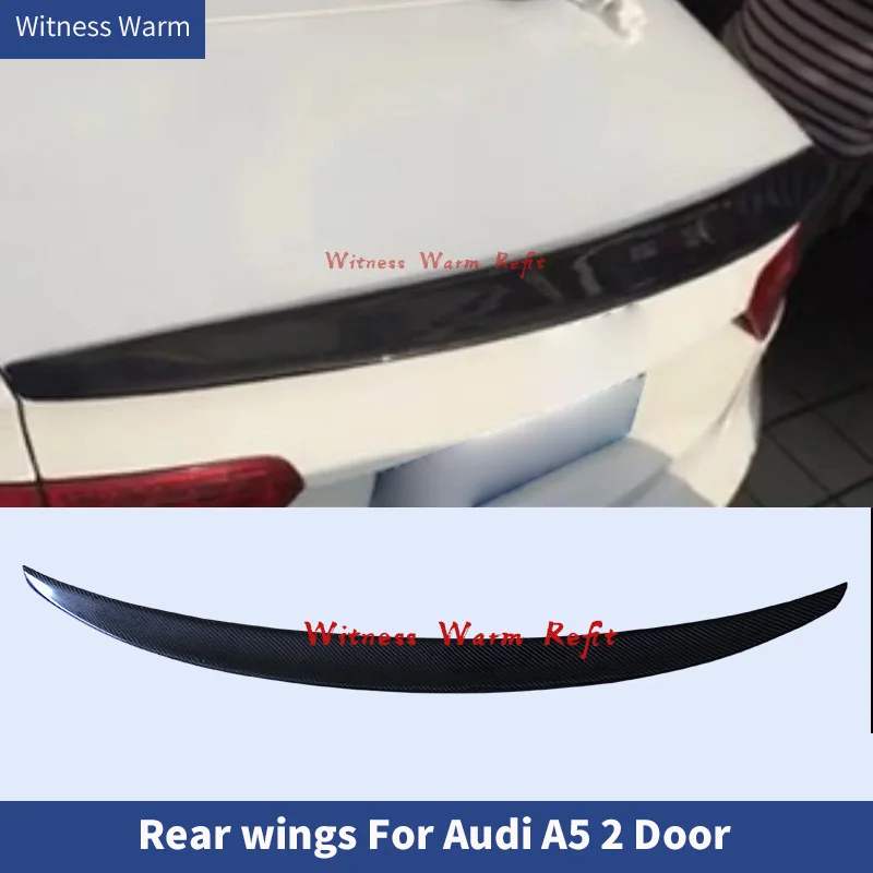 Гоночный задний спойлер для багажника из углеродного волокна крыло двухдверного