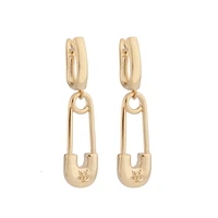 new trendy unusual earrings 2022 simple design luxury woman jewelry dangle earrings gold color korean style fashion jewelry