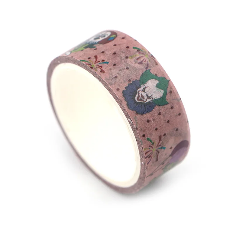 

Stephen King's It Hand Account Washi Tape Album Diary Decoration DIY Colorful Tape Stationery Adhesive Tape AL2845