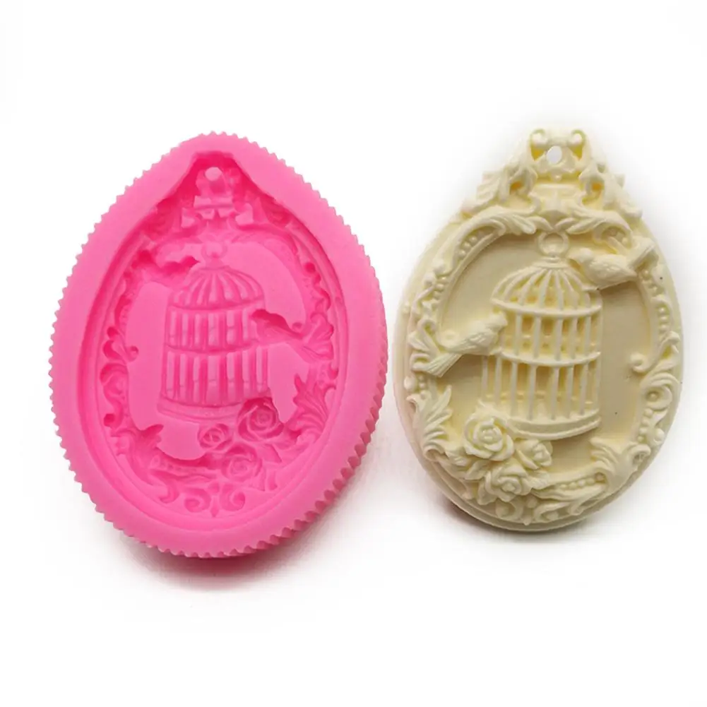 Формочка для силиконовой Подвески клетка птиц Силиконовое мыло в виде пчелиных