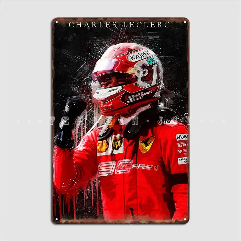 

Металлический плакат Чарльз помидоров, персонализированный настенный плакат, клубный оловянный плакат