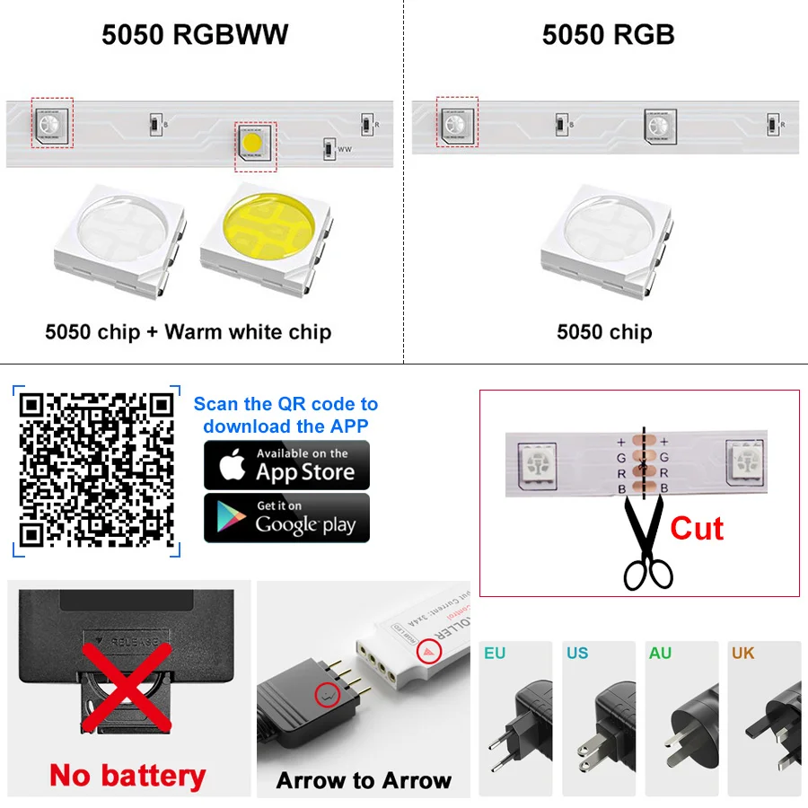 

LED Strip Light 5050 2835 10M 5M Bluetooth LED Room Lights Rgb Leds Tape Diode Ribbon Flexible Room Decoration DC12V Adapter Set