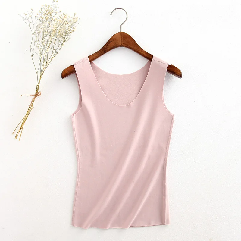 Vestless мужчины и женщины плюс бархат нижняя рубашка осень зима пара нижнее белье