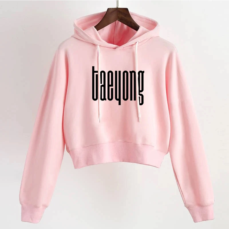 

Nct 127 Korea Kpop Women Print Crop Hoodies Harajuku Pattern Long Sleeve Sweatshirt Fashion Street Tops Female Hip Hop Clothing