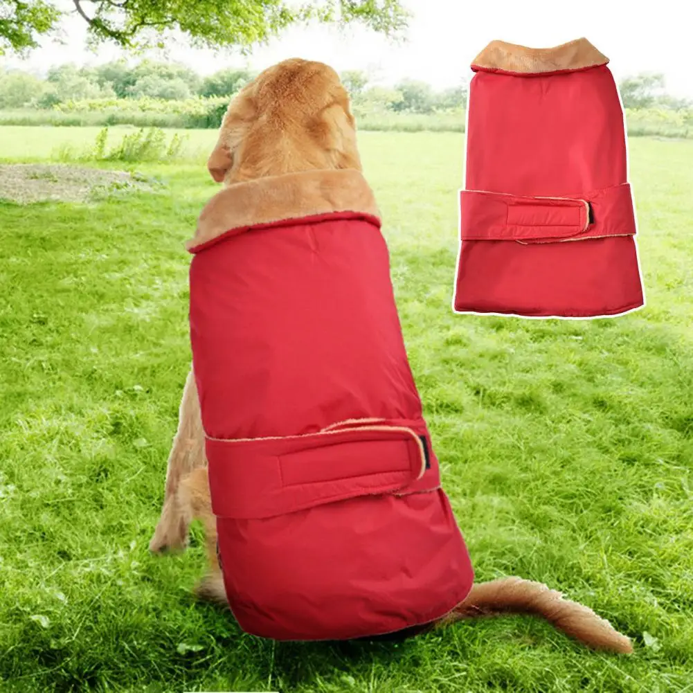 

Dog Jacket Waterproof Cool Cotton Skin-friendly Big Dog Vest Pet Clothes for Winter Dog Supplies
