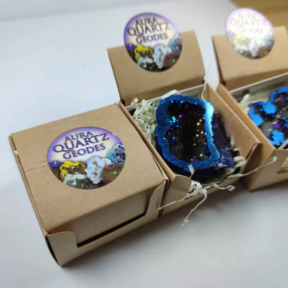 1 шт. Агатовая аура DRUZY|Камни| |