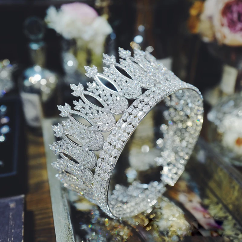Amanda Novias винтажная Роскошная свадебная корона принцессы невесты свадебные