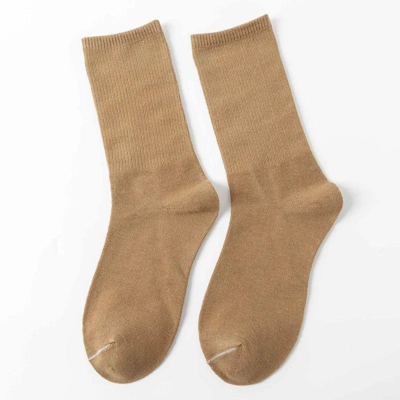 Носки женские хлопковые эластичные смешные дышащие мягкие милые желтые в стиле