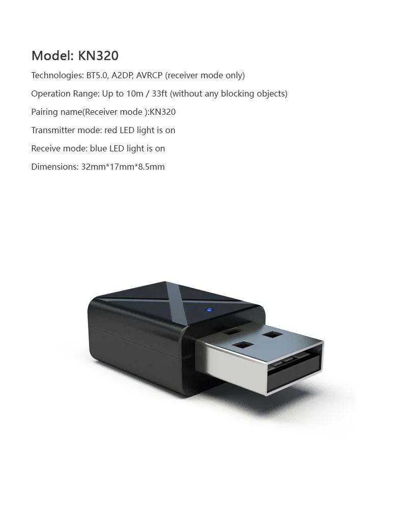 S6 Bluetooth 5.0 Аудио Приемник Передатчик Мини Стерео AUX RCA USB 3.5 мм Джек Для ТВ ПК Автомобильный Комплект Беспроводной Адаптер