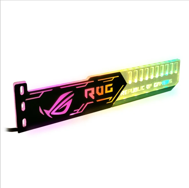 COOLMOON чехол для компьютера RGB украшение светодиодный Srip/панель блока