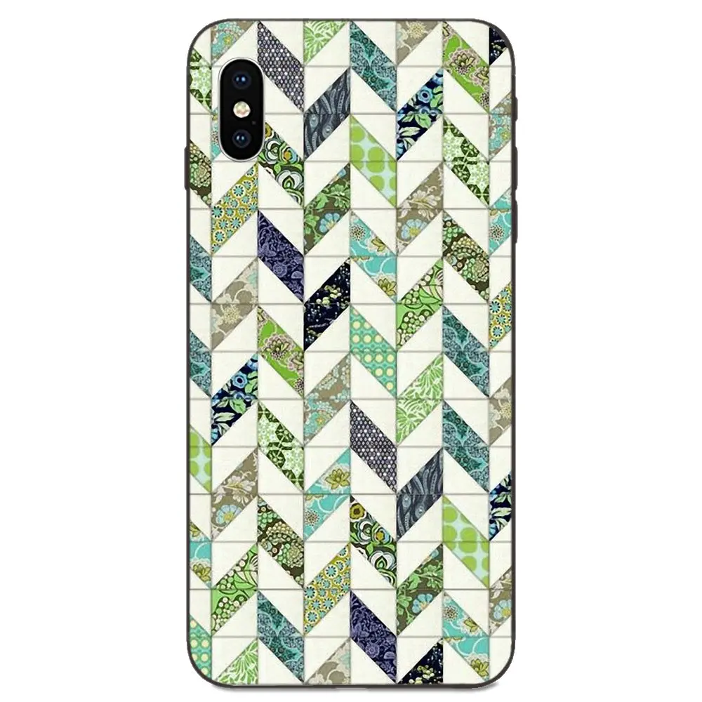 Soft Case Mobile For Galaxy A3 A5 A6 A6s A7 A8 A9 A10 A20E A30 A40 A50 A60 A70 A80 A90 Plus 2018 Green Chevron On Wood | Мобильные