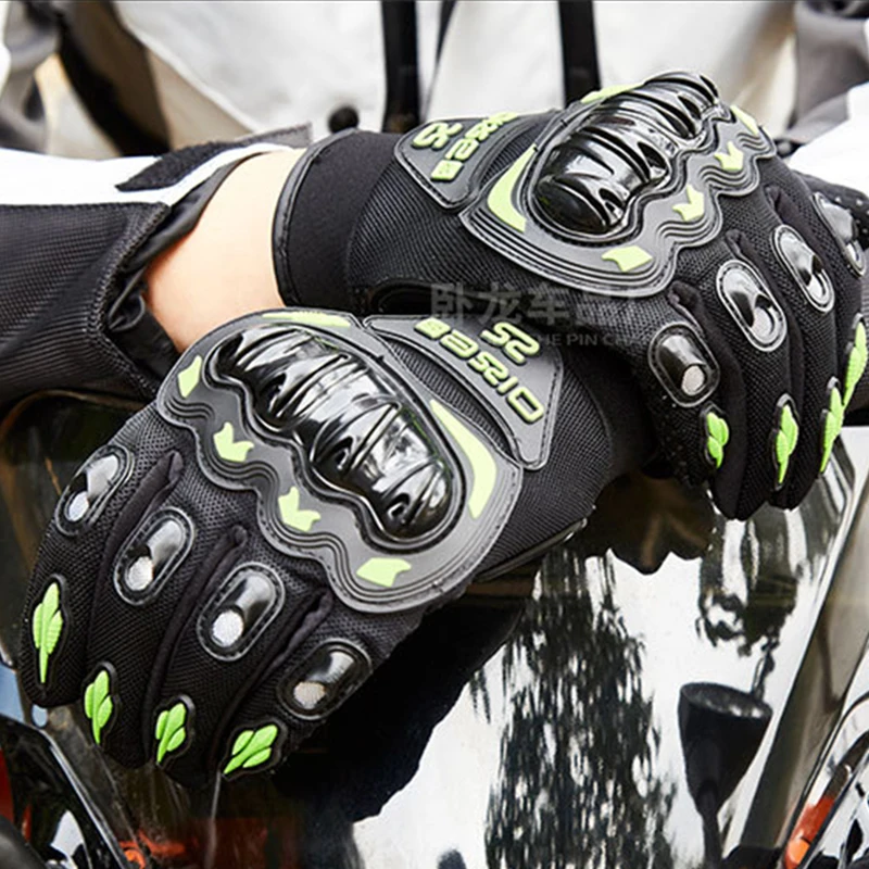 Мотоциклетные и горные велосипедные перчатки защита рук от скольжения дышащие