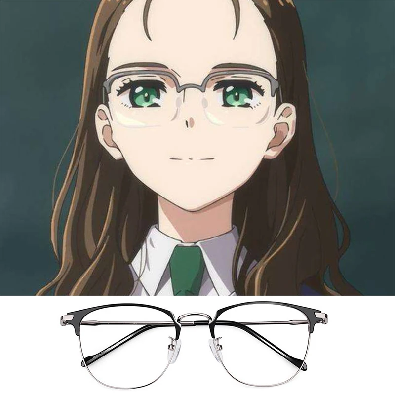 

Anime WONDER EGG PRIORITY Koito Nagase Cosplay Computer Glasses Men and Women Blue Light Blocking Prescription Glasses