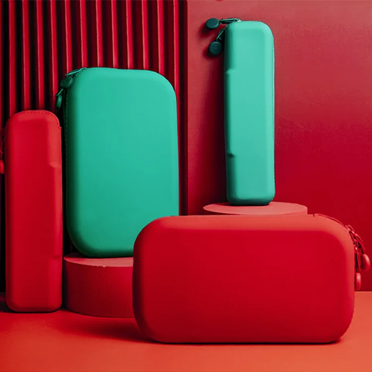 

Pencil Case Silicone Lovely Simplicity Cosmetic Bag Pencil Case Stationery Box Storage Bag Creative DLY Pencil Case Candy Colors