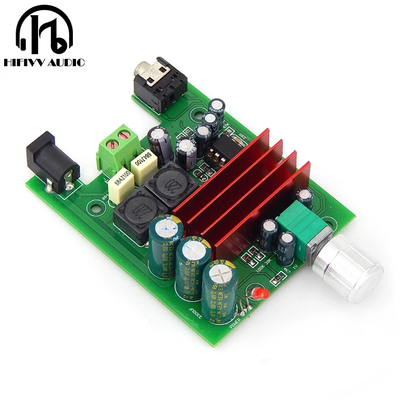 Hifi усилитель Tpa3116d2 100 Вт сабвуфер цифровой мощности TPA3116 плата аудио усилители