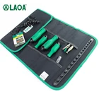 Сумка для инструментов LAOA Oxford, рулон инструментов для ремонта, отвертки для хранения, миниатюрные плоскогубцы, Workbag для электрика