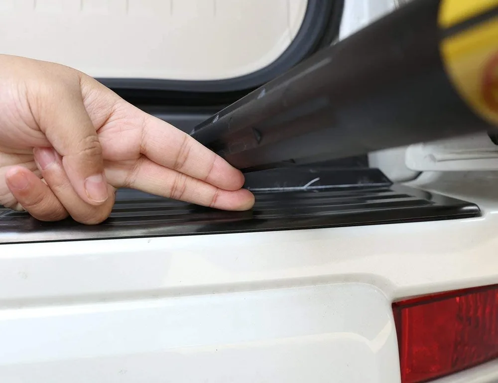 Защитная пластина для заднего бампера из нержавеющей стали Toyota Land Cruiser Prado FJ150 150