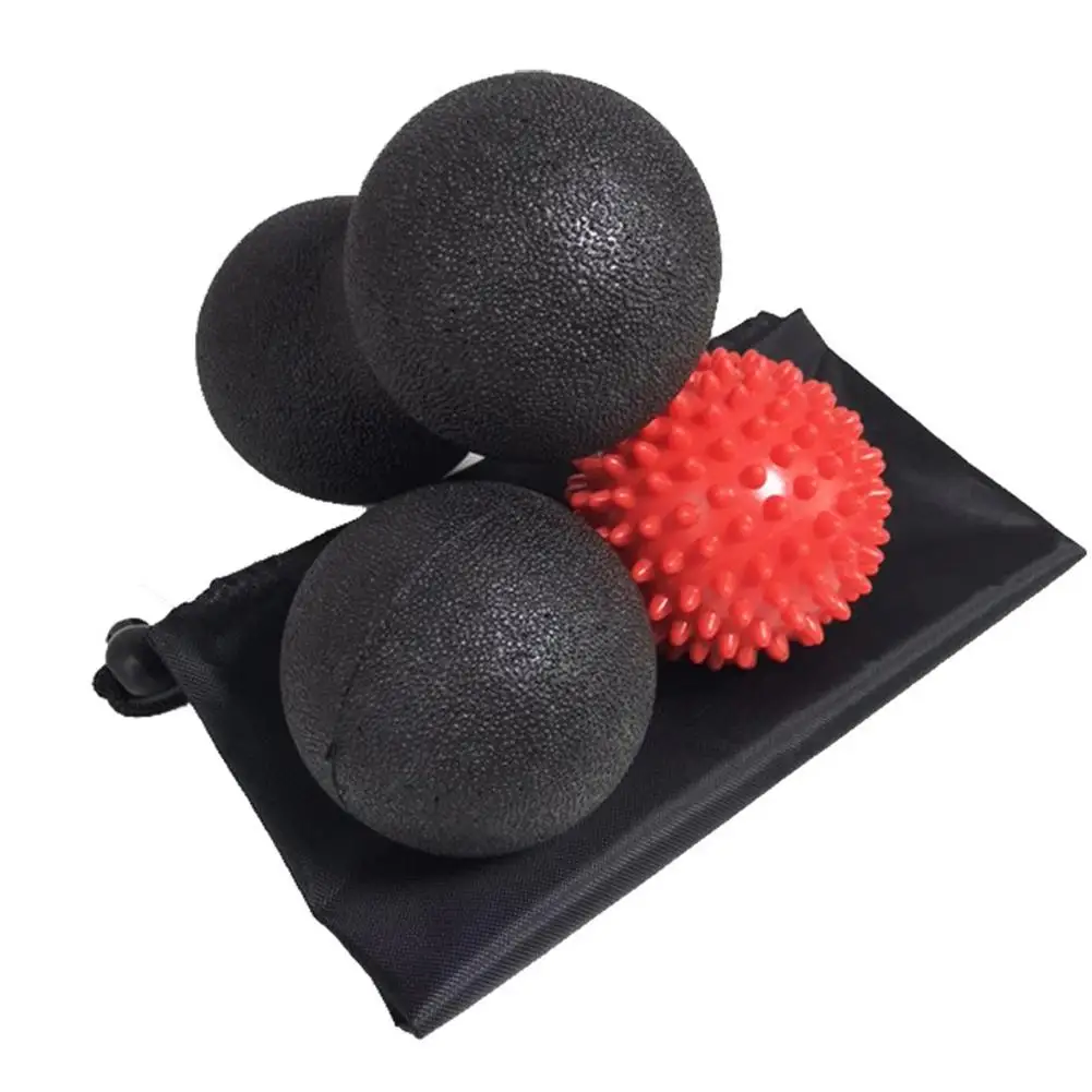 

2020 New Peanut Massage Ball Set Peanut Ball With Massage Ball Spike Massage Ball For Men Women Workout Training