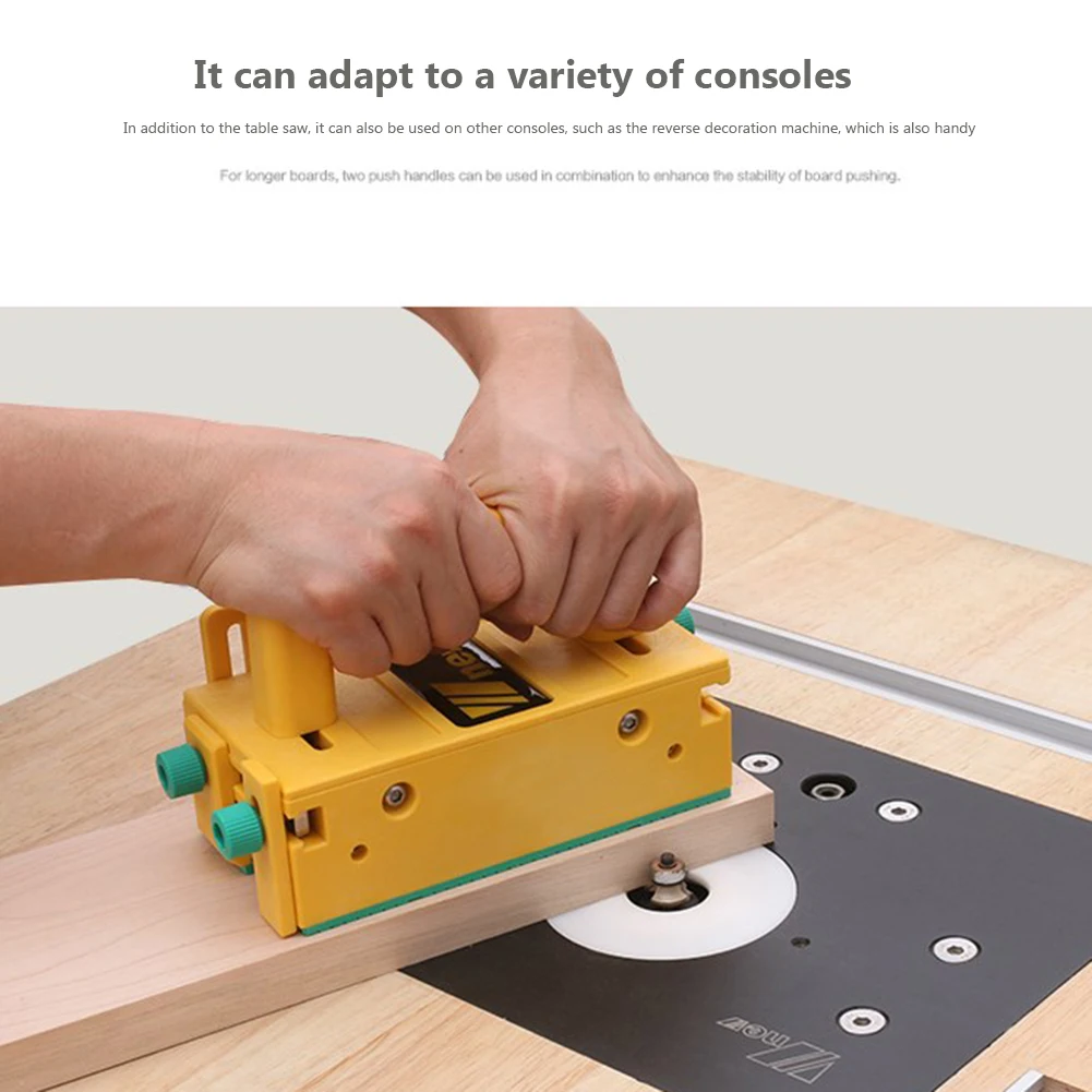 

3D Safety Woodworking Workbench Push Block for Table Saw Band Saw Jointers Engraving Machine Push Ruler Woodworking Tools