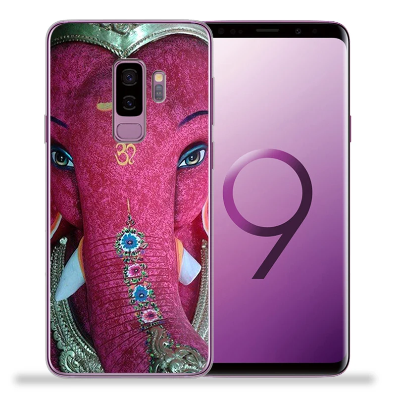 Чехол для телефона с индийским животным слоном тотемным Samsung S6 S7 S8 S9 S10 EDGE Plus Lite A10