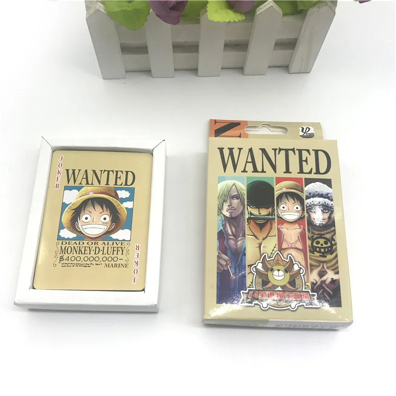 

Original Cartoon Dragon Playing cards 54 packs/Box one piece Super tcg cartas carte games card For Children Christmas Gift