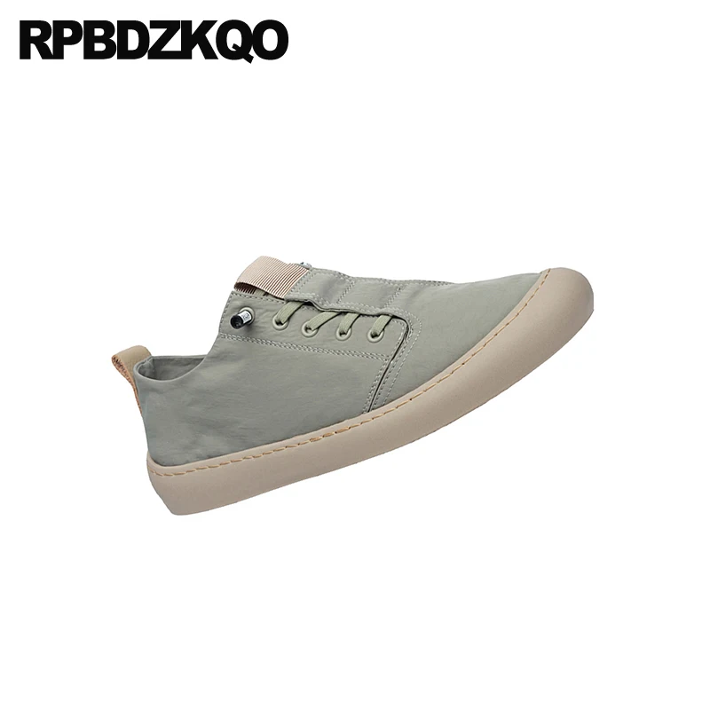 Прогулочная обувь со шнуровкой 2021 подиумная зеленая итальянская брендовые