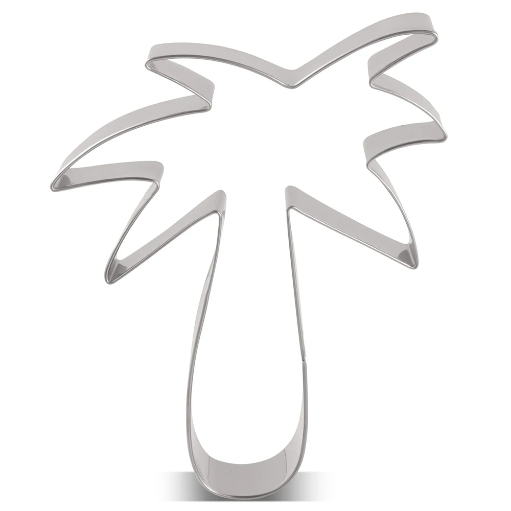 

LILIAO Palm Tree Cookie Cutter - Tropical Stainless Steel Biscuit / Sandwich / Bread Mold Baking Tools Kitchen Accessories