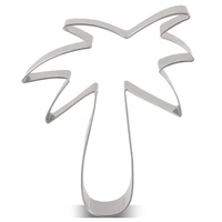 liliao palm tree cookie cutter tropical stainless steel biscuit sandwich bread mold baking tools kitchen accessories