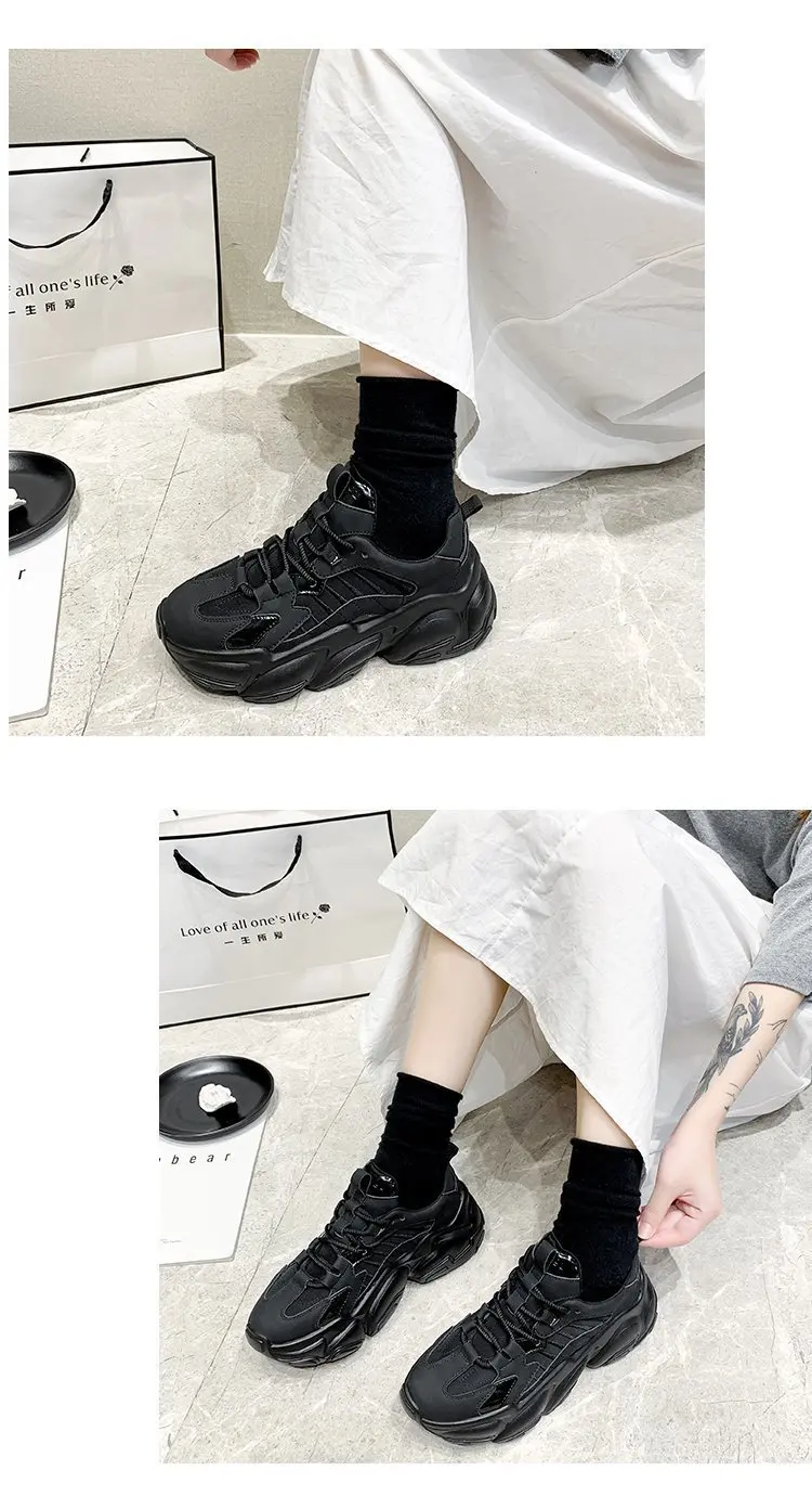 

2021 New Women Shoes Fashion Women Sport Shoes White Platform Sneakers Women Trainers Slip on Casual Flats Woman Vulcanize Shoes