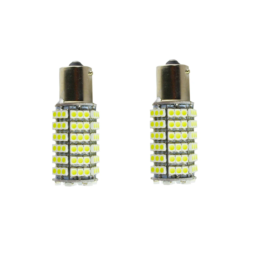 2 шт. Автомобильные светодиодные лампы 1156 P21W Ba15s 120 1210 SMD 12 В|Сигнальная лампа| |
