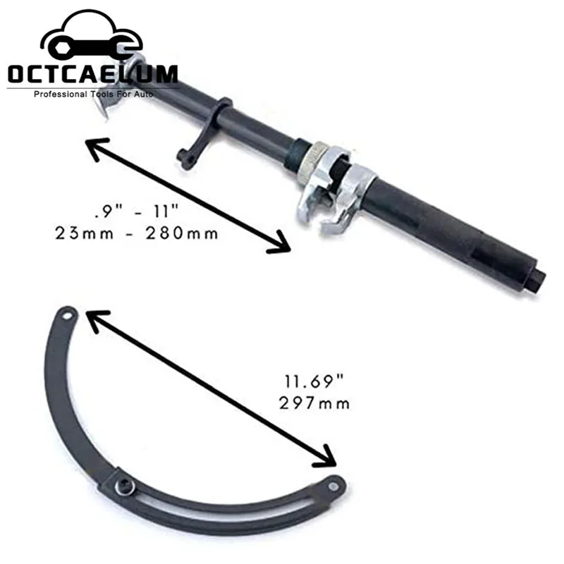 2 шт. сверхмощный крюк 280 мм пружина Com пресс или автомобильный амортизатор