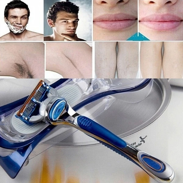 Новый модернизированный высокое качество 5-ти слойной рама бритвы Комбинации Для