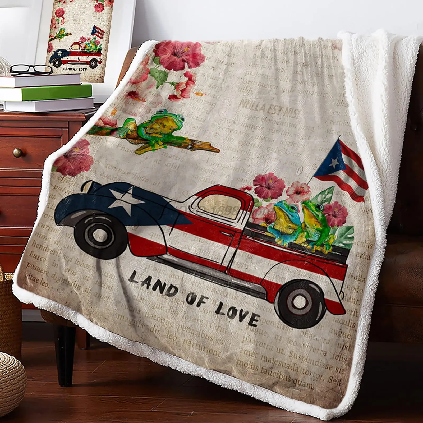 

Luxury Fleece Throw Blanket for Couch, Thick Fuzzy Fluffy Soft Cozy Bed Blanket, Reversible Sherpa Fleece Blanket for Sofa Chair