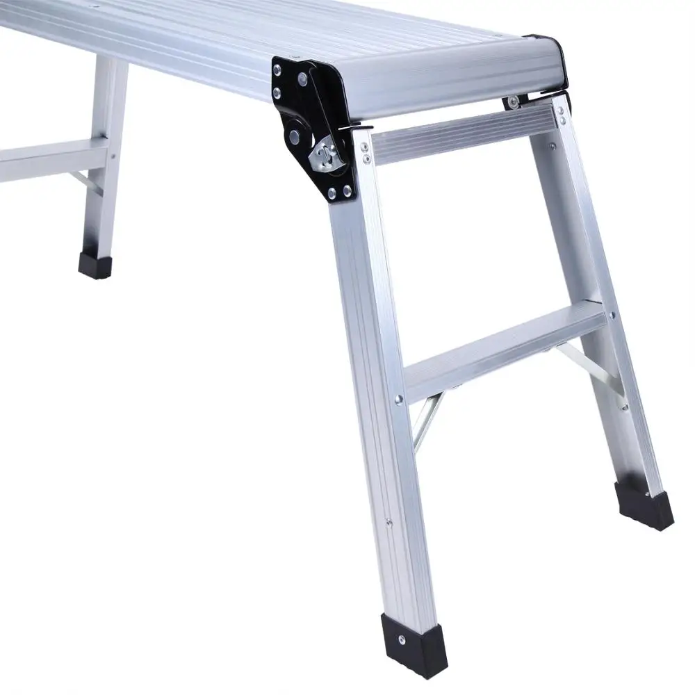 Складная лестница Yonntech алюминиевая 2 ступени нескользящая безопасная