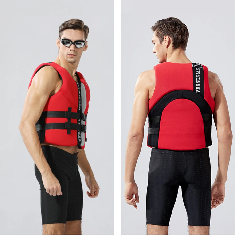 

Neoprene Life Jacket Fishing Vest Water Jacket Sports Kayaking Boating Kayak Swimming Surfing Drifting Safety Life Vest