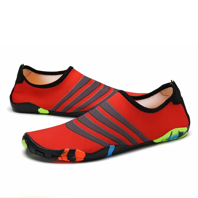 Summer Quick Dry Beach Diving Aqua Shoes Breathable Wear-resistant Elastic Waterproof Non-slip Comfortable Hiking Trekking Shoes