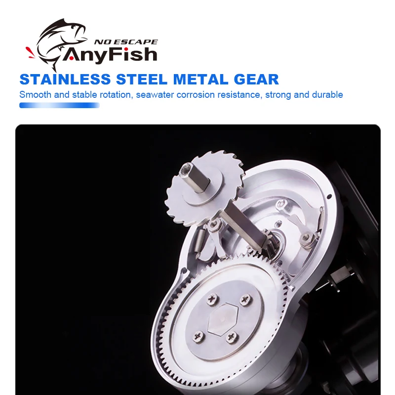 ANYFISH X PLORER металлическая Рыболовная катушка медленная отжимная 400/500 модель