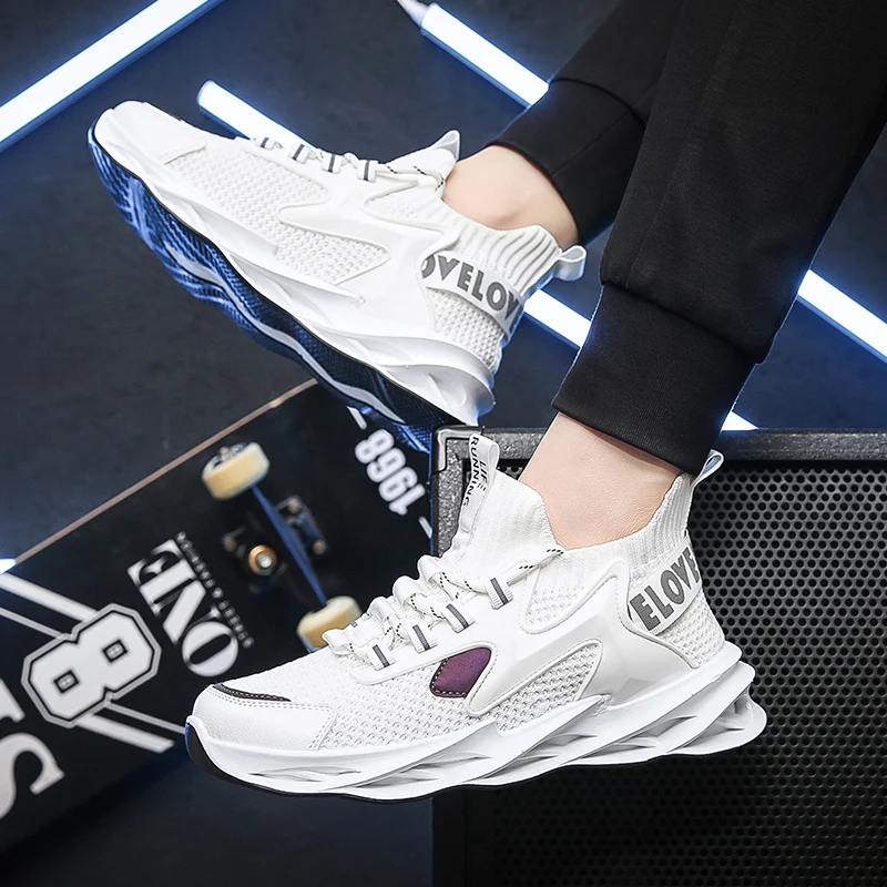 

Men Running Shoes Red Sneakers Breathable Trail Jogging shoes Zapatos Mujer Casual Physical training shoes Fashion Comfortable