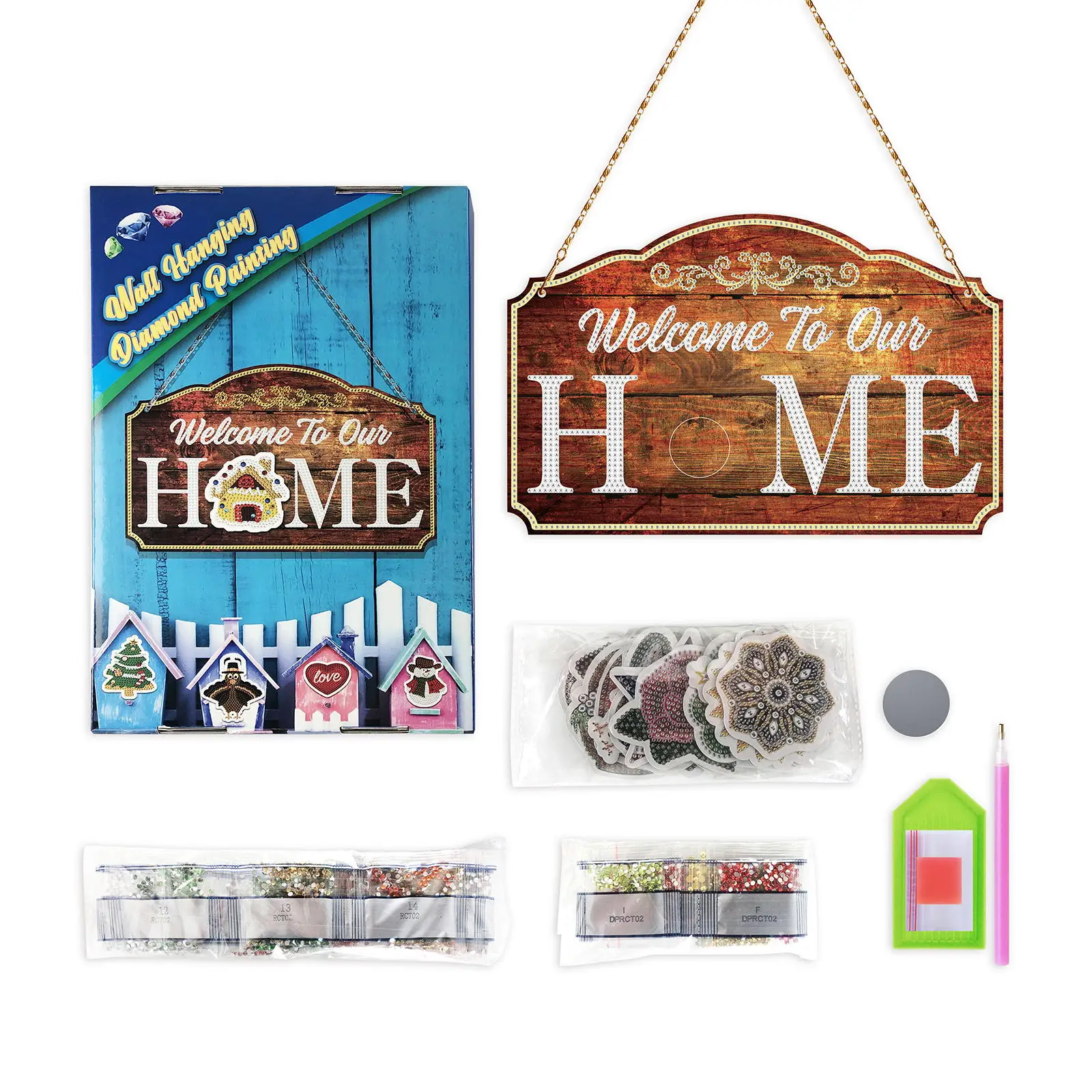 Набор для рисования сделай сам набор железными листами по номерам украшения окон