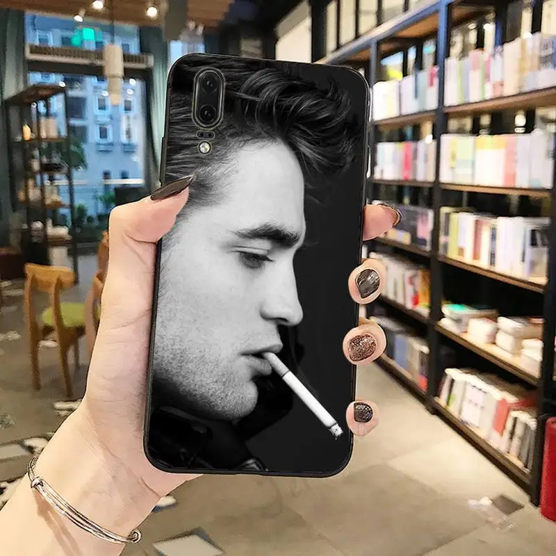 

Robert Pattinson British actor singer fundas Phone Case For Huawei honor Mate P 10 20 30 40 Pro 10i 9 10 20 8 x Lite
