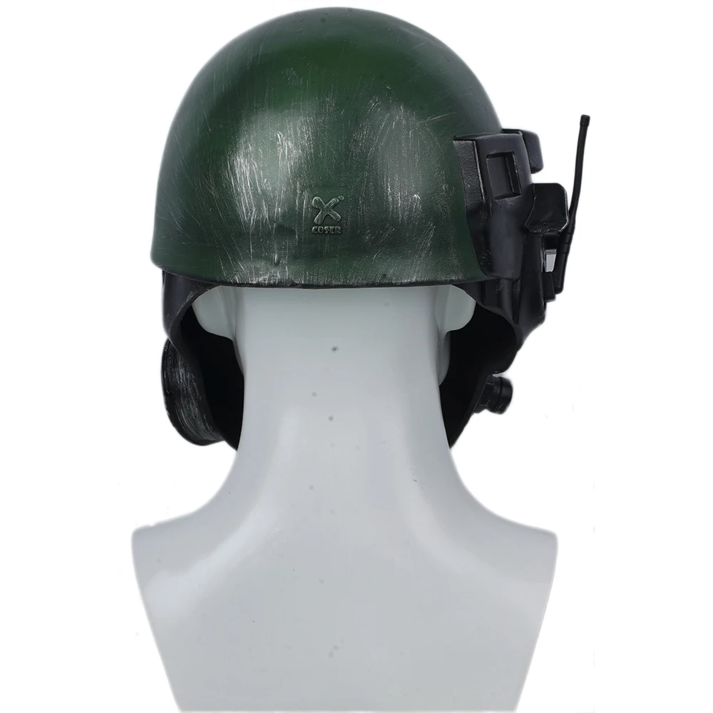 X-COSTUME Veteran Ranger маскарадный шлем смоляная маска с полной головкой Fallout 4 1:1 весы Costumr