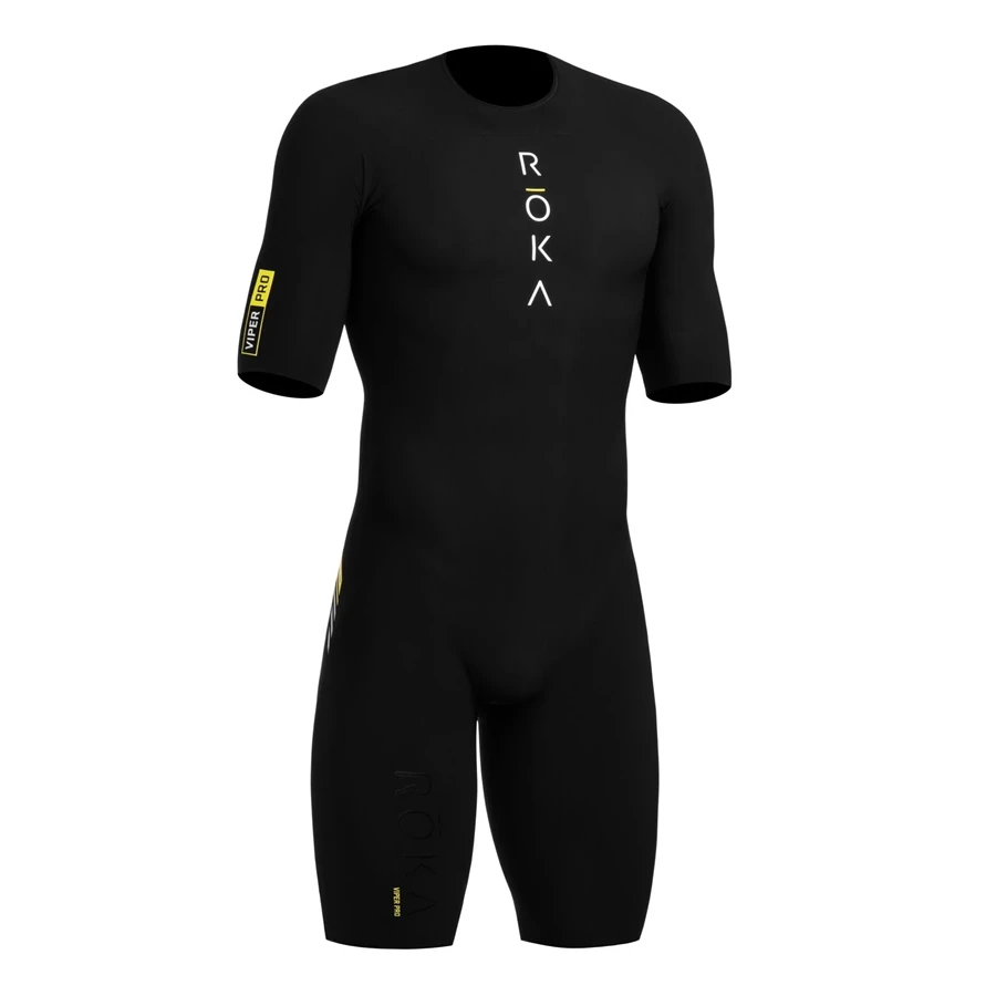 ROKA summer mens cycling skinsuit trisuit triathlon cycling jersey ciclismo swimming running MTB bike clothing non-slip webbing - Цвет: Серебристый